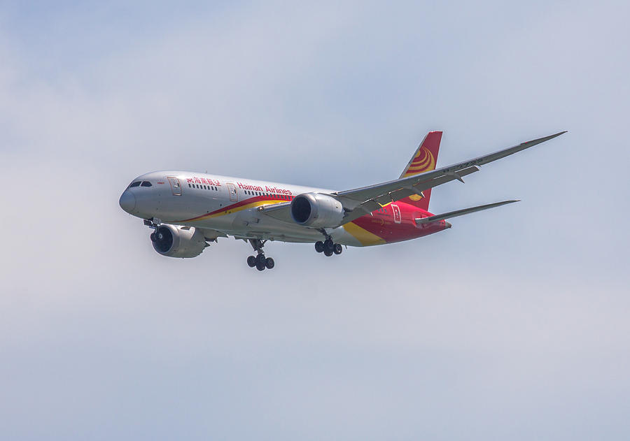 Hainan Airlines Dreamliner Photograph by Brian MacLean