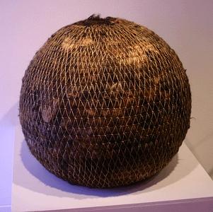 Assemblage Sculpture - Hairball by Susan Danis Assemblage Sculpture - Hairball by Susan Danis