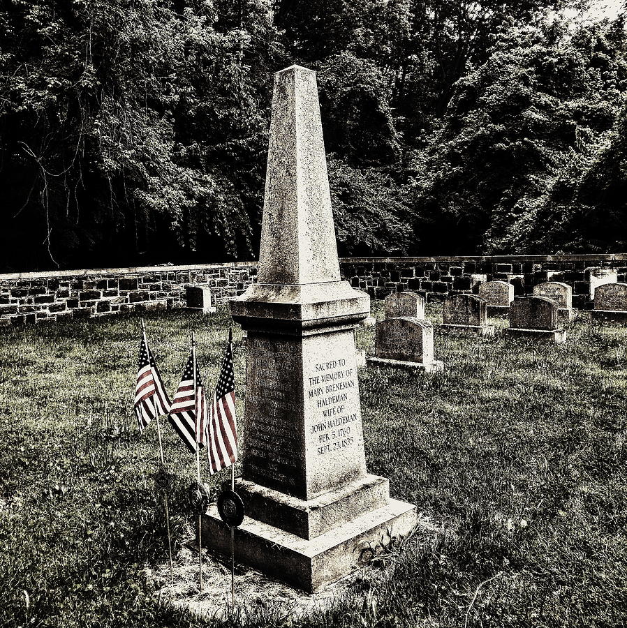 Haldeman Cemetery Photograph by Paul Kercher