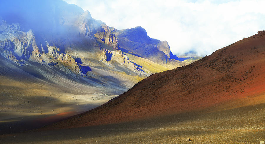 Landscape Photograph - Haleakala Crater by Claudio Bacinello