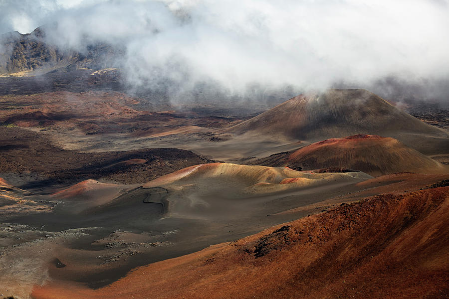 Haleakala Crater Photograph by Randy Hall