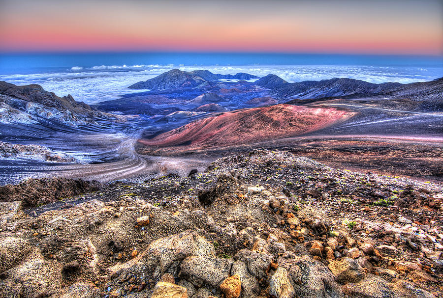 Haleakala Crater Sunset Maui II Photograph by Shawn Everhart