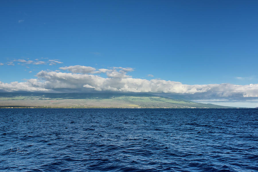 Haleakala From the Sea Photograph by Jim Thompson