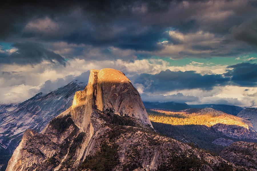 Half Dome Photograph by Andrew Soundarajan