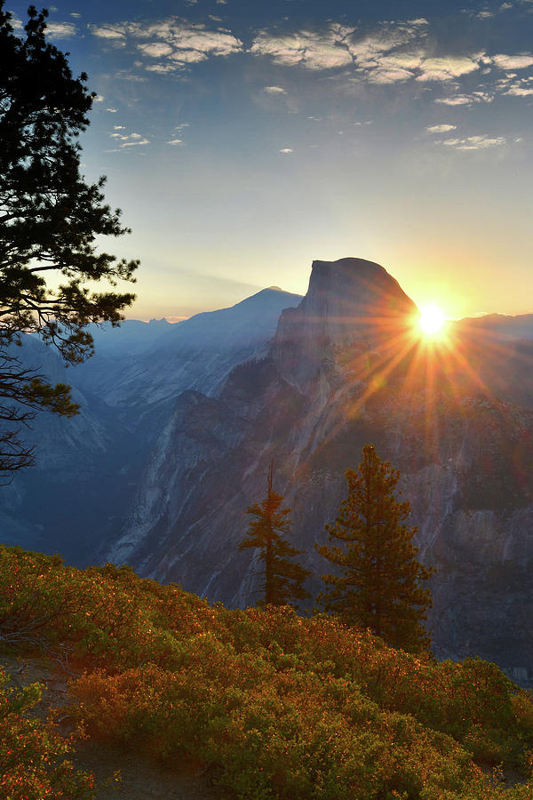 Half Dome At Sunrise Photograph by Surjanto Suradji | Fine Art America