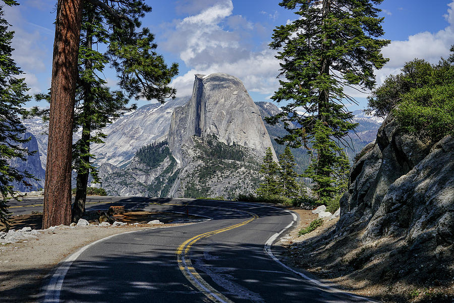 Half dome Photograph by David Von der Mehden - Pixels