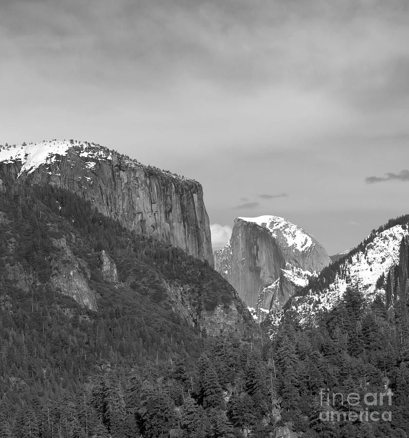 Half Dome from Highway 120 Photograph by Richard Verkuyl