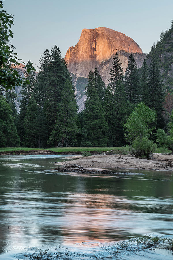 Half Dome In Evening Light Photograph by Bill Roberts