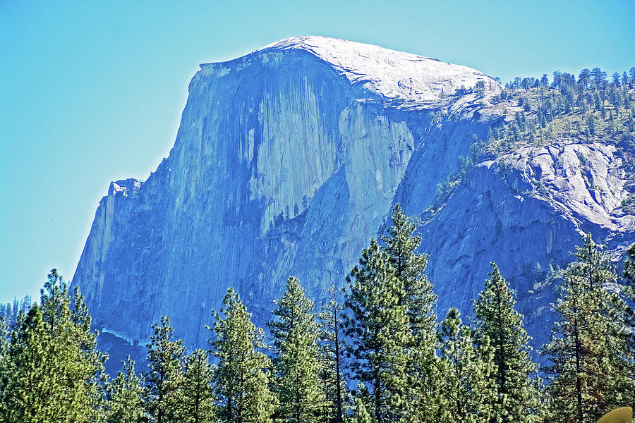 Half Dome in Spring II in Yosemite National Park, California Photograph by Ruth Hager