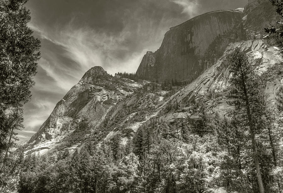Half Dome Photograph by Michael Kirk