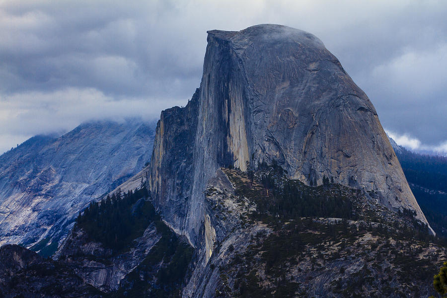 Half Dome Yosemite Photograph by Ben Graham