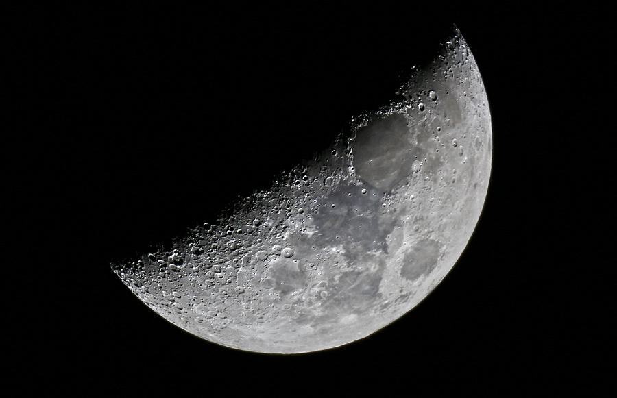 Half Moon Photograph by James Menzies