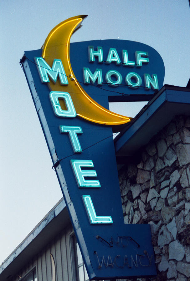 Half Moon Motel Photograph by Matthew Bamberg