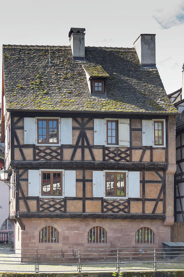 Half Timber House Strasbourg Photograph by Teresa Mucha