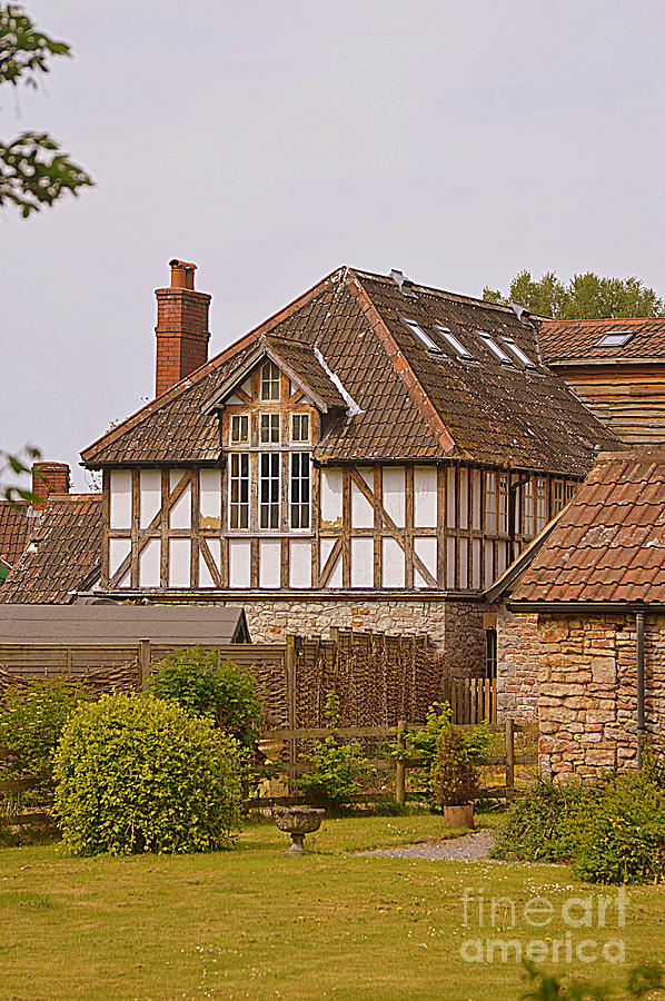 Half Timbered Building Photograph by Andy Thompson
