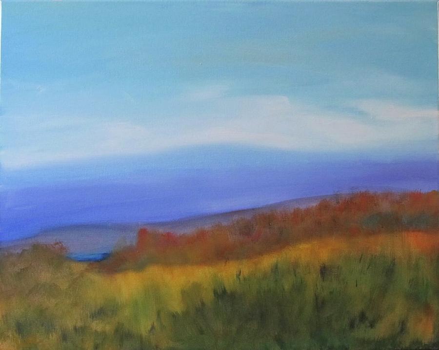 Fall Painting - Halfway There by Lorraine Centrella