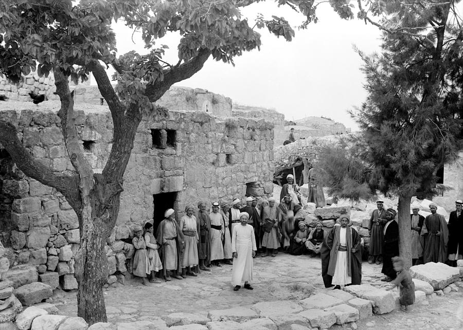 Halhul Village 1940 Photograph by Munir Alawi