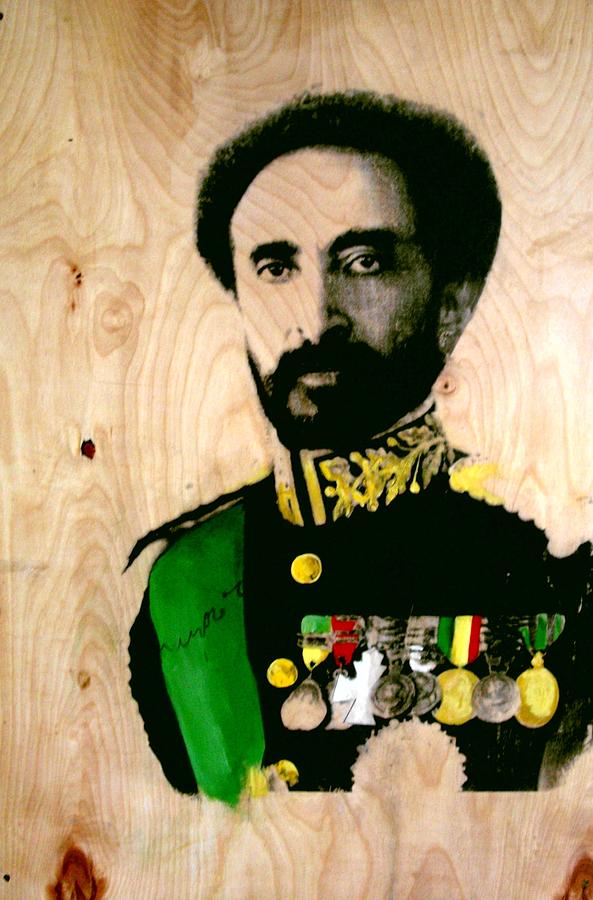 Halie Selassie 2 Painting by Robert Cunningham