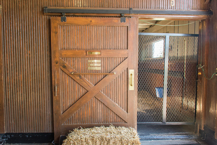 Hall of Fame Stable Photograph by Pamela Williams