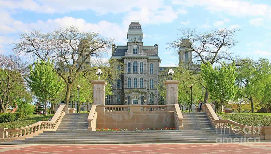 Hall of Languages Syracuse University  5240 Photograph by Jack Schultz