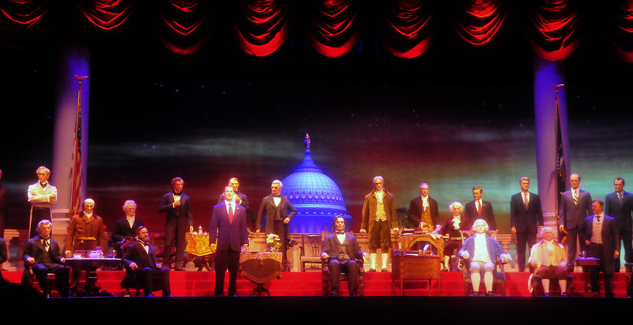 Hall of Presidents pano Photograph by David Lee Thompson