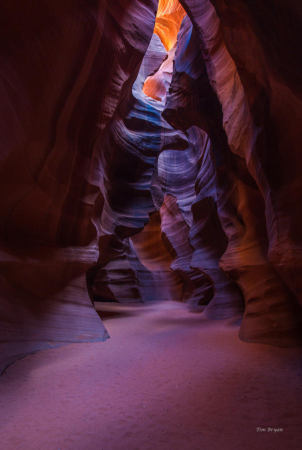 Hall of the Chieftans-Upper Antelope Canyon Photograph by Tim Bryan