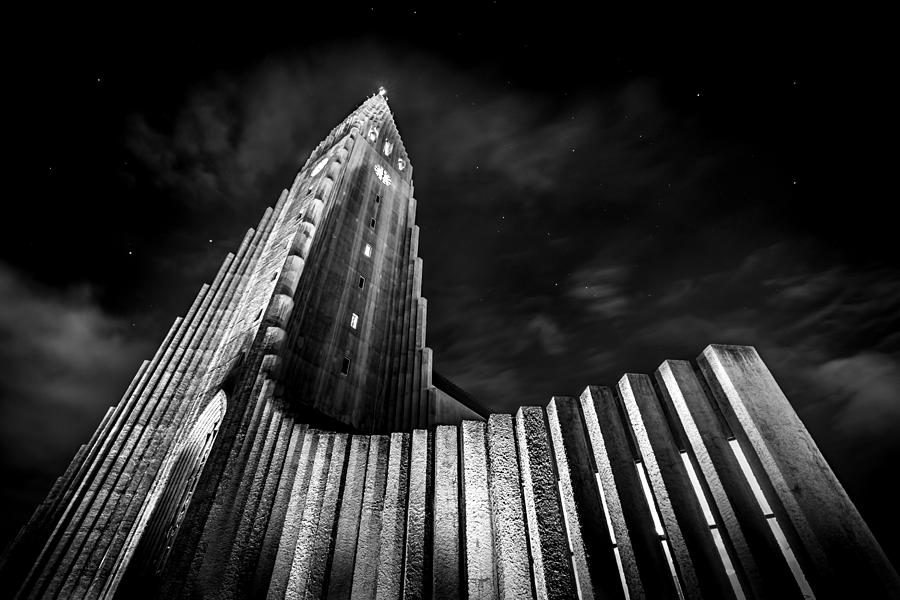 Hallgrimskirkja - Reykjavik, Iceland - Architecture photography Photograph by Giuseppe Milo
