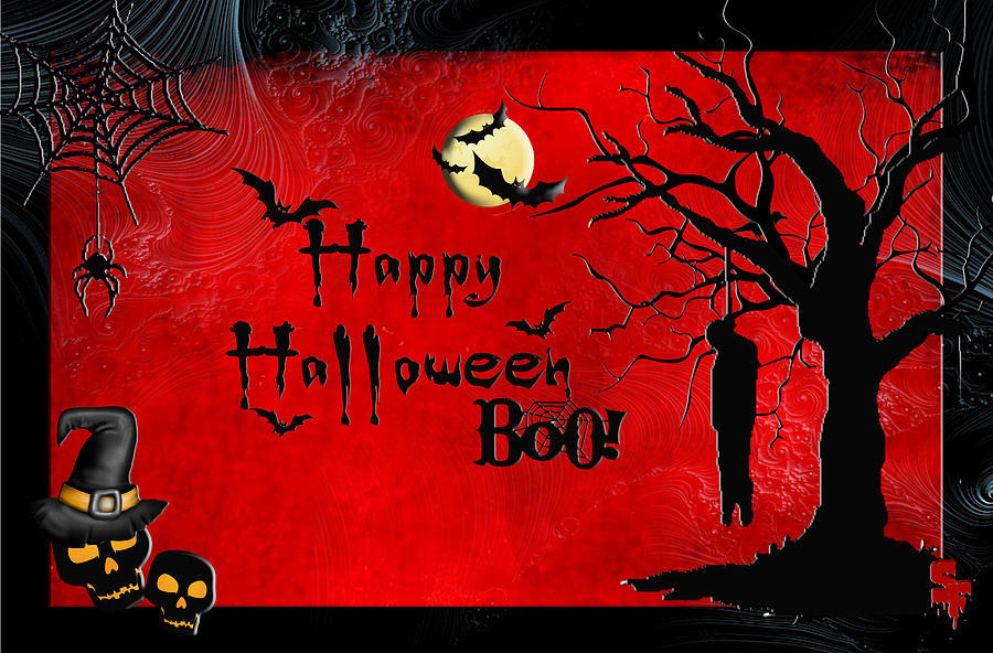 Halloween 11 Digital Art by Sonia Ferentinou - Fine Art America