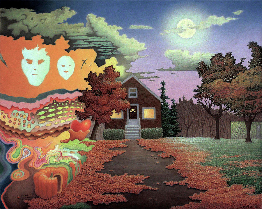 Halloween Painting - Halloween by Ben Sapia