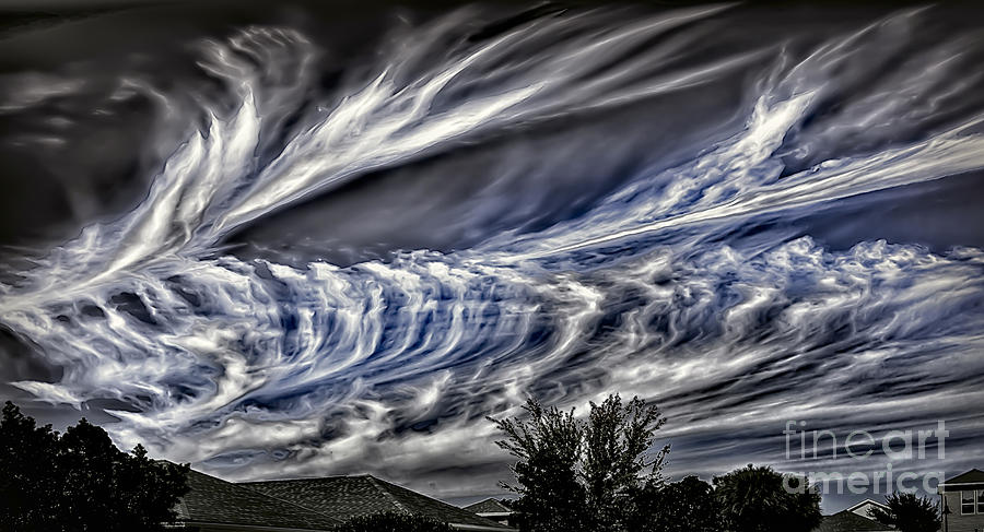 Halloween Clouds Photograph by Walt Foegelle