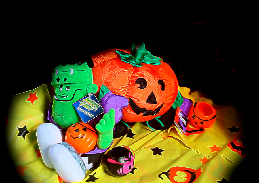 Halloween Icons Photograph by Linda Phelps