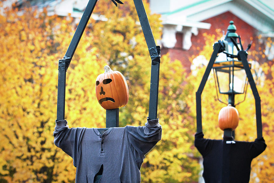 Halloween in Portsmouth NH Photograph by Eric Gendron
