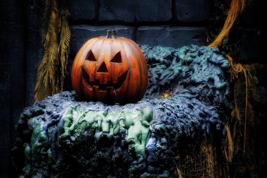 Halloween Jack O Lantern Photograph by Thomas Woolworth