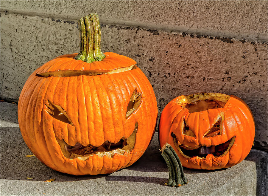 Halloween Pumpkins Photograph by Robert Ullmann