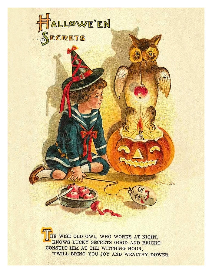 Halloween secrets Mixed Media by Long Shot
