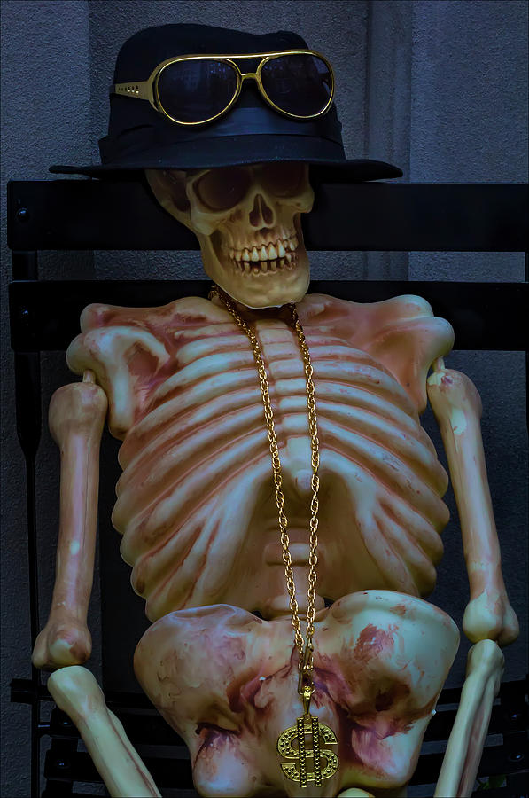 Halloween Skeleton  Photograph by Robert Ullmann