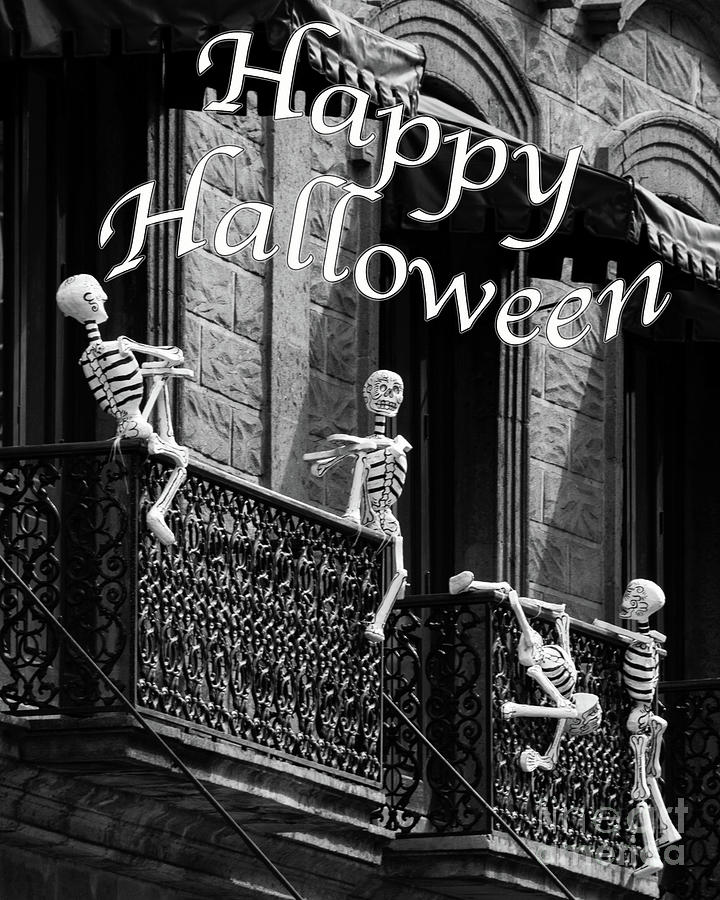 Halloween Skeletons Photograph by Amy Sorvillo