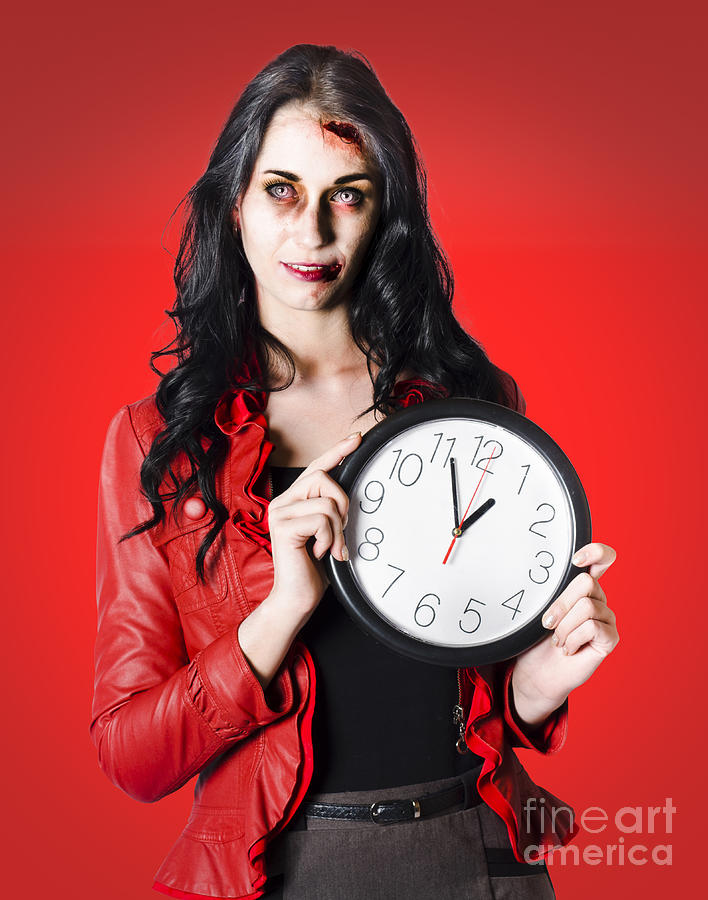 Halloween time in a DEADline Photograph by Jorgo Photography