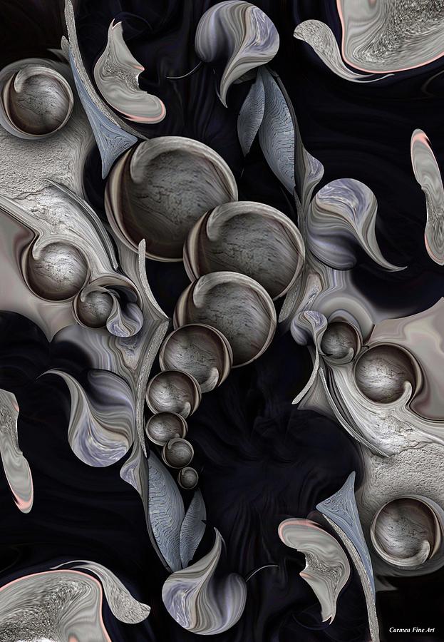 Digital Digital Art - Hallucinogenic Altarpiece Decomposed by Carmen Fine Art Digital Digital Art - Hallucinogenic Altarpiece Decomposed by Carmen Fine Art