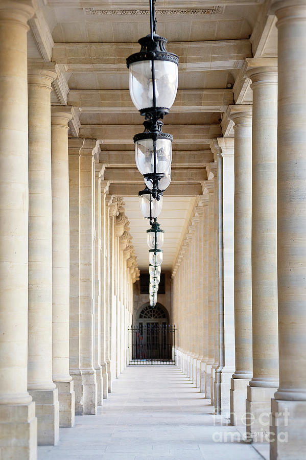 Hallway at Palais Royal Photograph by Ivy Ho