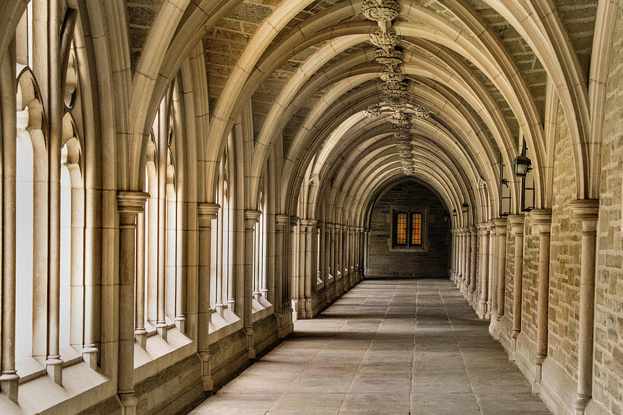 Hallway at Princeton Photograph by Don Johnson