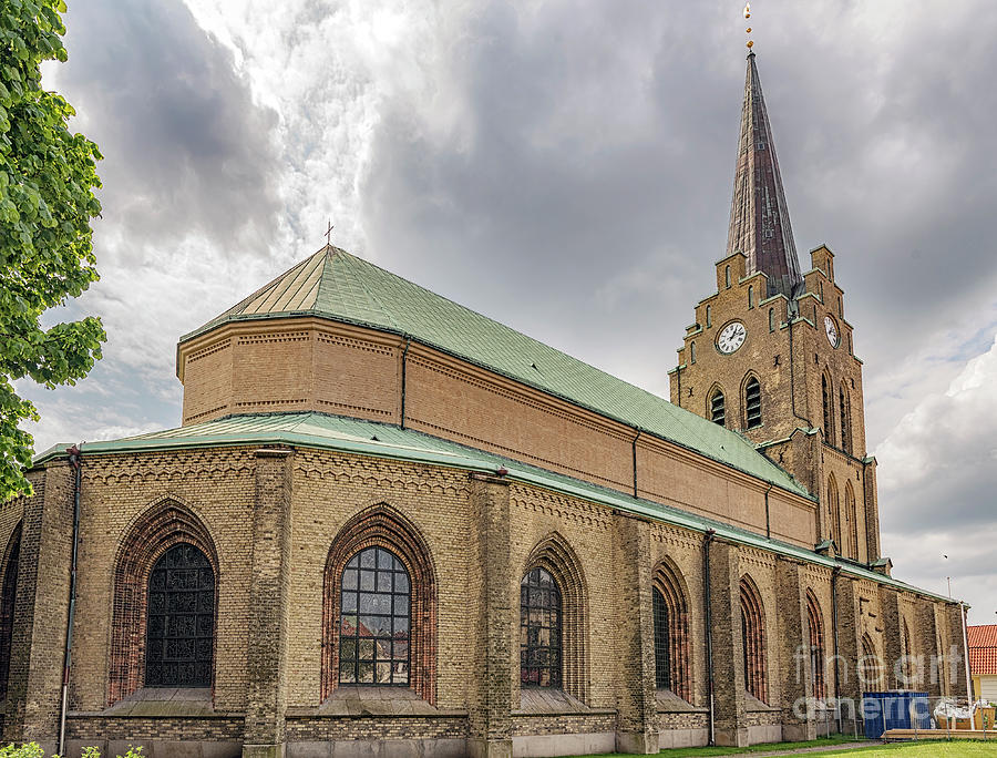 Halmstad Church Photograph by Antony McAulay