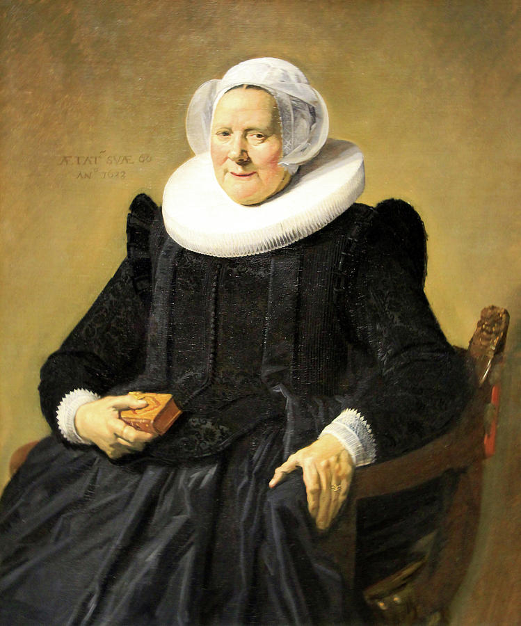 Hals Portrait Of An Elderly Lady Photograph by Cora Wandel