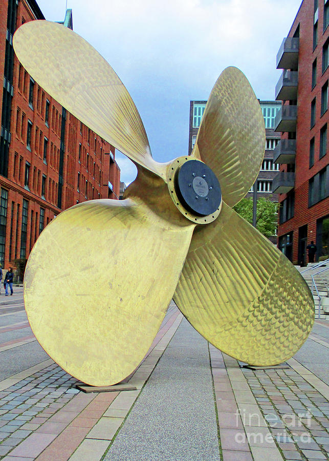 Hamburg Sculpture 6 Photograph by Randall Weidner