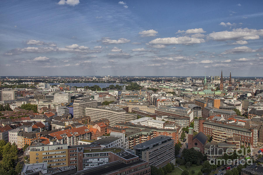 Hamburg view Photograph by Patricia Hofmeester