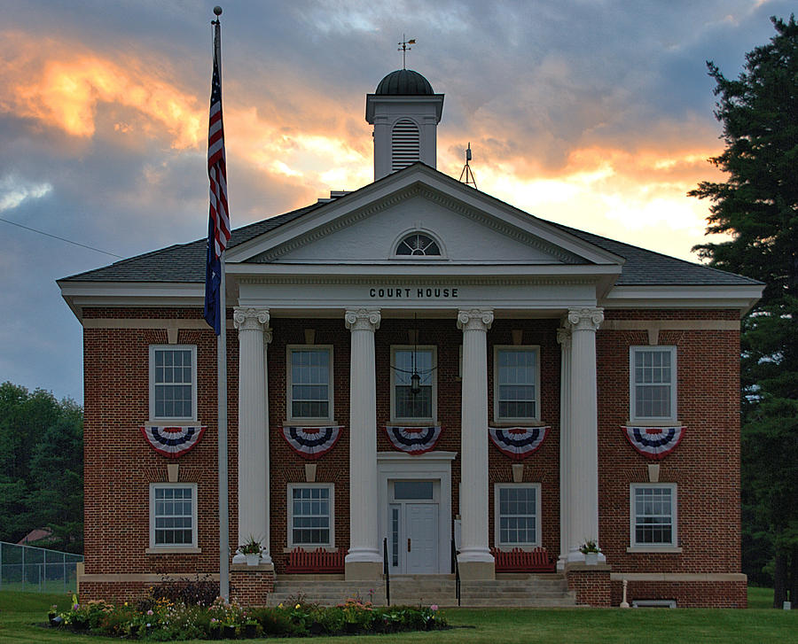 Hamilton County Courthouse Photograph by Steven Richman