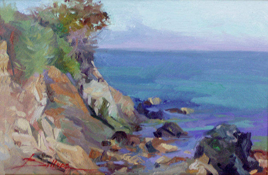 Hamilton Cove Catalina Island Painting by Betty Jean Billups Hamilton Cove Catalina Island Painting by Betty Jean Billups
