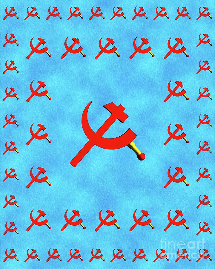 Hammer And Sickle Painting
