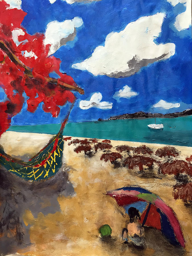 Beach Painting - Hammock Beach Resort by Dilip Sheth