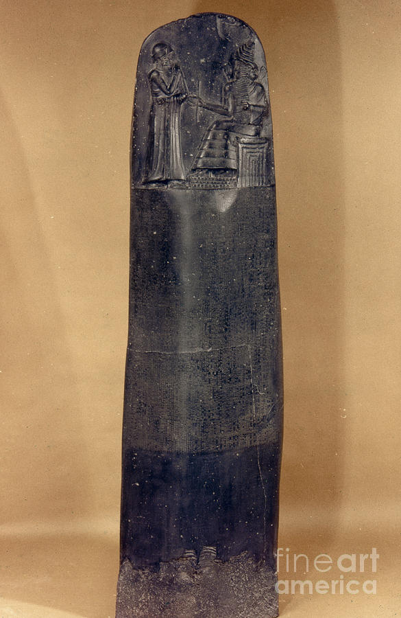 Hammurabis Code Photograph by Granger